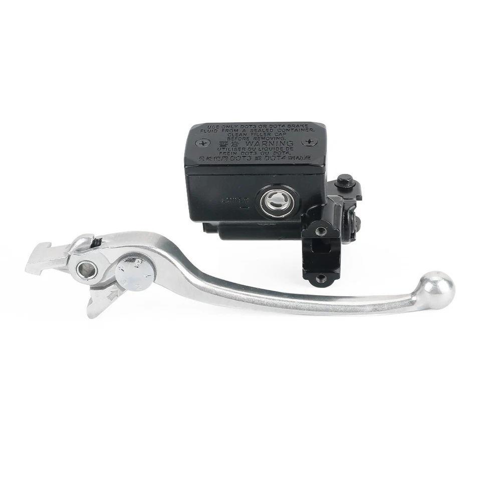 Cilindro maestro de freno delantero con palanca para Kawasaki ZRX1200 ZR1100 W800 7/8" Foto 4 de 4