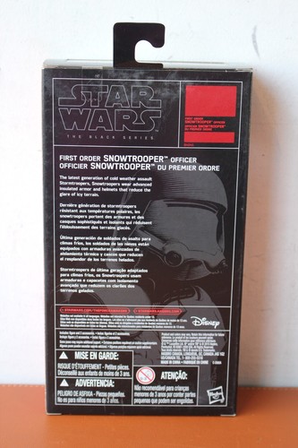 2015 Star Wars The Black Series First Order Snowtrooper Officer (Hasbro) - Picture 4 of 14