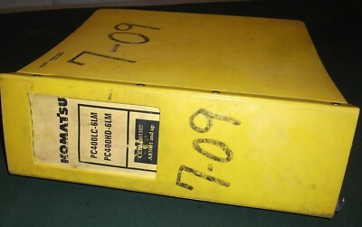KOMATSU PC400LC-6LM PC400HD-6LM EXCAVATOR SERVICE SHOP REPAIR WORKSHOP MANUAL