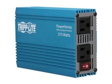 Tripp Lite 375 W Car Power Inverter with 2 Outlets, Auto Inverter, Ultra Compact