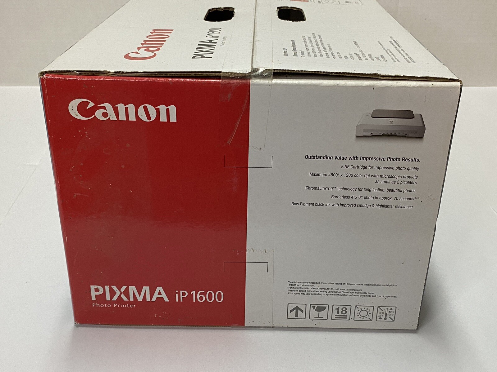 Canon PIXMA IP1600 Digital Photo Inkjet Printer for sale online | eBay