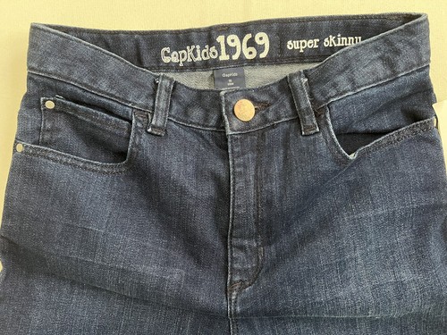 NWT GAP girl 16 slim hi rise super skinny stretch Jeans adjustable waistband - Picture 12 of 19