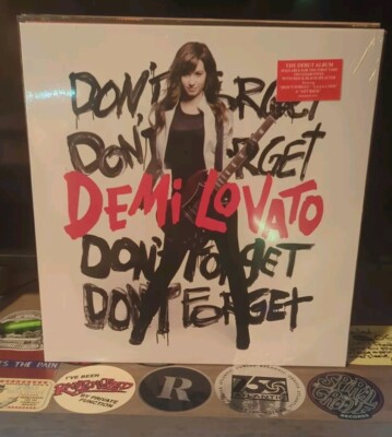 Demi Lovato DON'T FORGET Limited Edition UO Vinyl LP NEW Mint /3000 