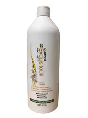   Matrix Biolage Exquisite Oil Creme Conditioner 33.8oz 1 Liter Discontinued