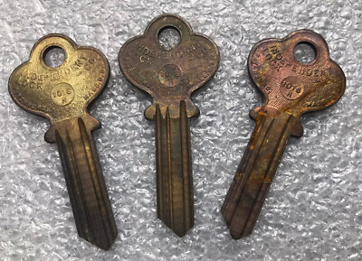 1016-N KEY BLANK Vintage Key ILCO Independent Lock Co Fitchburg ...