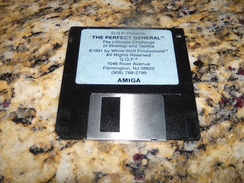 The Perfect General - Commodore Amiga 3.5" floppy disk