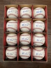 Andrew Benintendi signed Rawlings DOZEN OMLB autograph baseball Auto Inscribed