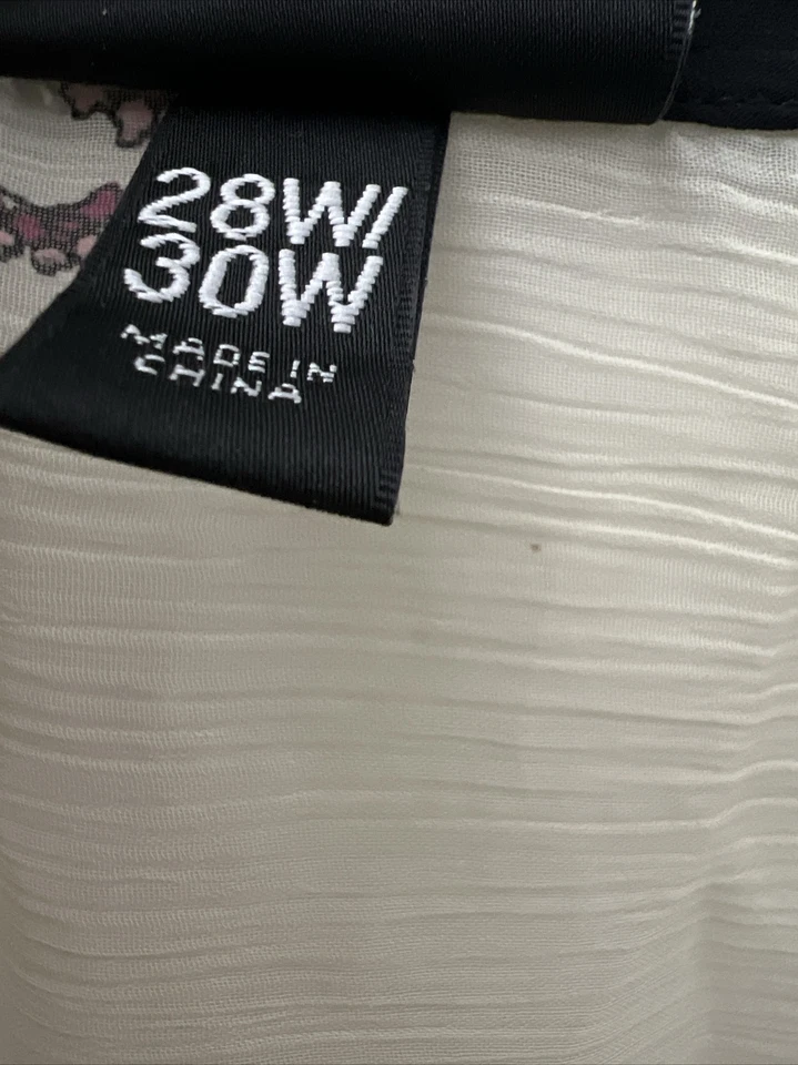 Traje de baño boho elástico para mujer Mossimo 28 W/30 W playa piscina cubierta floral Foto 3 de 4