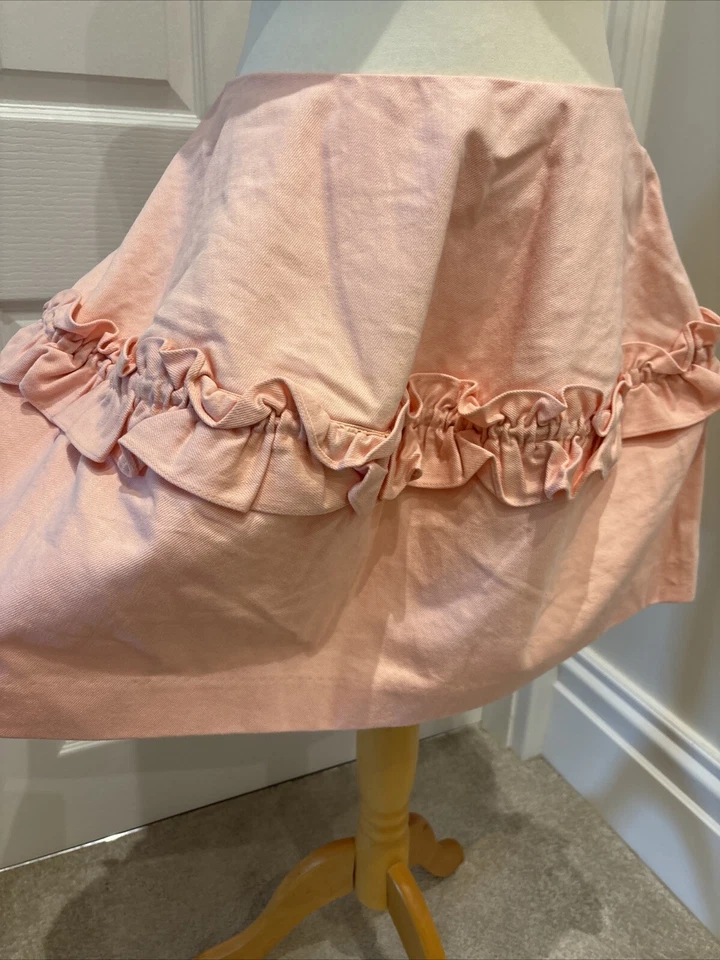 Falda para mujer J Brand By Simone Rocha con volantes elegante rosa talla m Foto 2 de 4