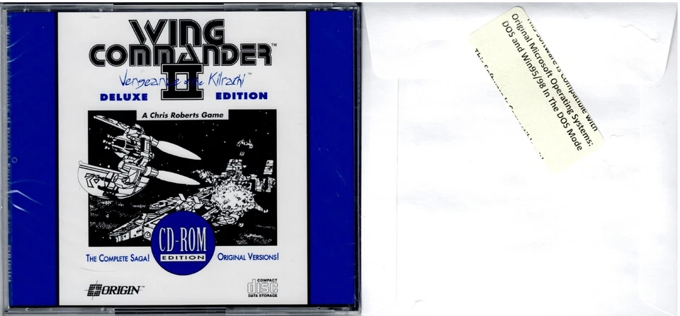 Syndicate Wars & Wing Commander II Deluxe Kiltathi Pc New DOS or Win95-98 - Image 2 of 2