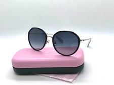 NEW KATE SPADE ALAINA/F/S 807 BLACK Smoke Gradient Sunglasses 56-20-140MM