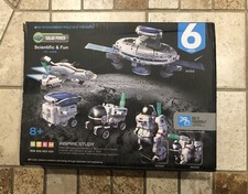 STEM Toys - 6 in 1 Solar Rechargeable Space Fleet, Educational Learning Science