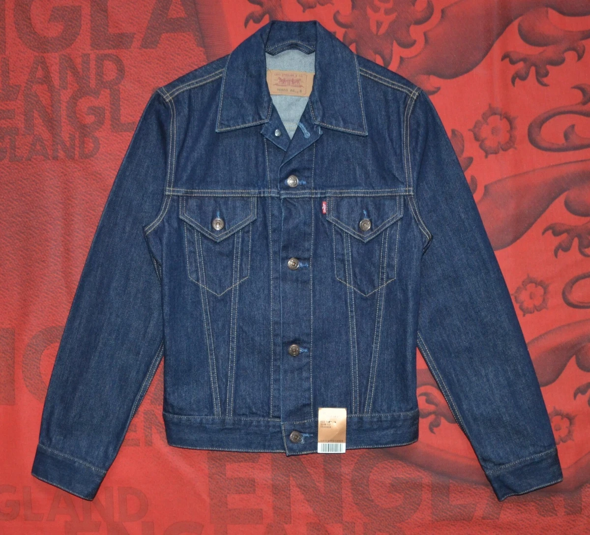 Levis 70500 Mamma Mia Björn Ulvaeus &amp; Benny Andersson DenimJeans Jacket | eBay