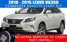 Fits: Lexus RX350 Remote Start Complete Kit 2010 - 2015 Easy Install!