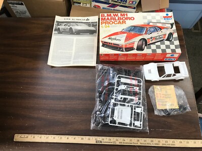 esci 1/24 bmw m1 marlboro procar #3011 sealed parts