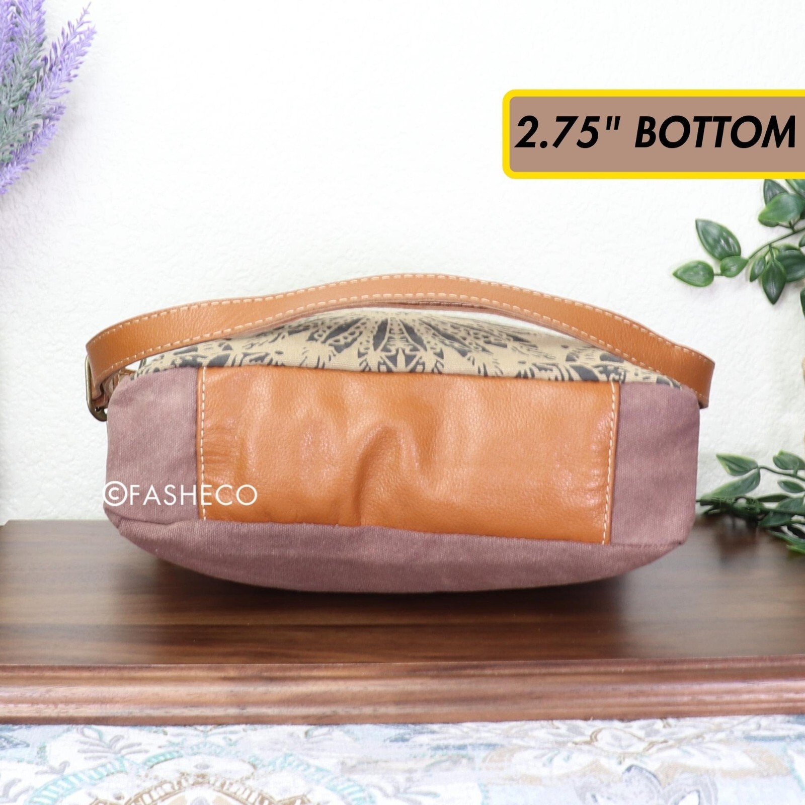 Myra Bag Purse Crossbody Bag Canvas and Leather Pocket Book Dizzy Circle eBay