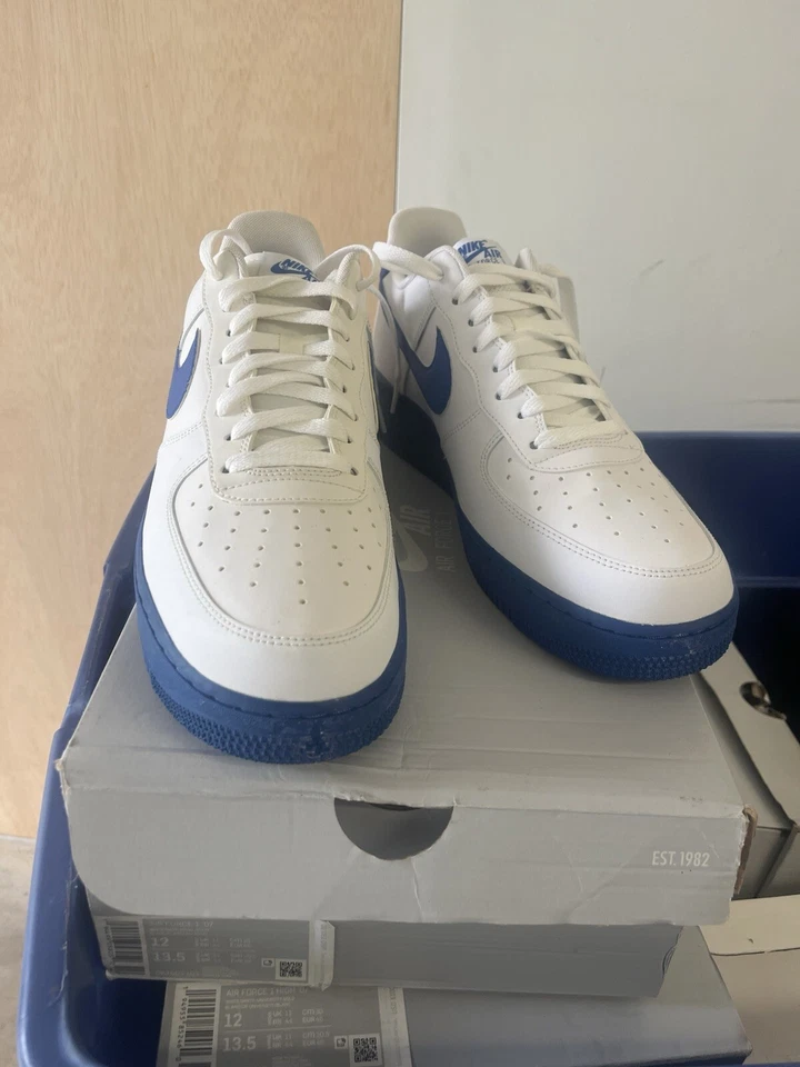Nike Air Force 1 '07 Juego Azul Real  Foto 3 de 4