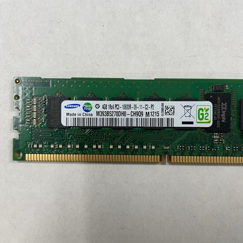 Samsung 4GB DDR3 RAM PC3-10600 1333MHz ECC Registered CL9 M393B5270DH0-CH9Q9 - Picture 2 of 4