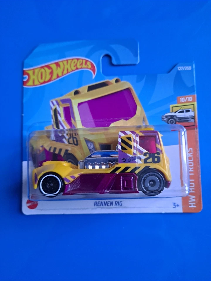 Rennen Rig 127 🔥  1:64 Hot wheels 2019 Union 76  Hw metro en1 - Photo 1/1