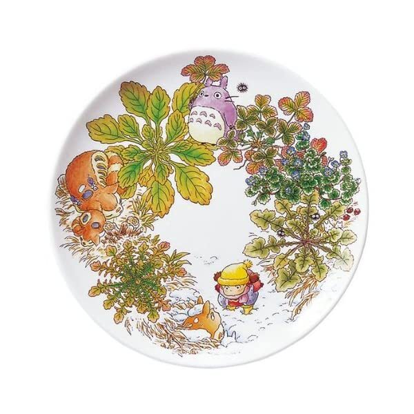 Noritake Plate Bone China My Neighbor Totoro Veronica Persica Edition JP