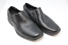 Perry Ellis Portfolio Dress Shoes Youth 3 Black Samuel GP Kids Slip On Loafer