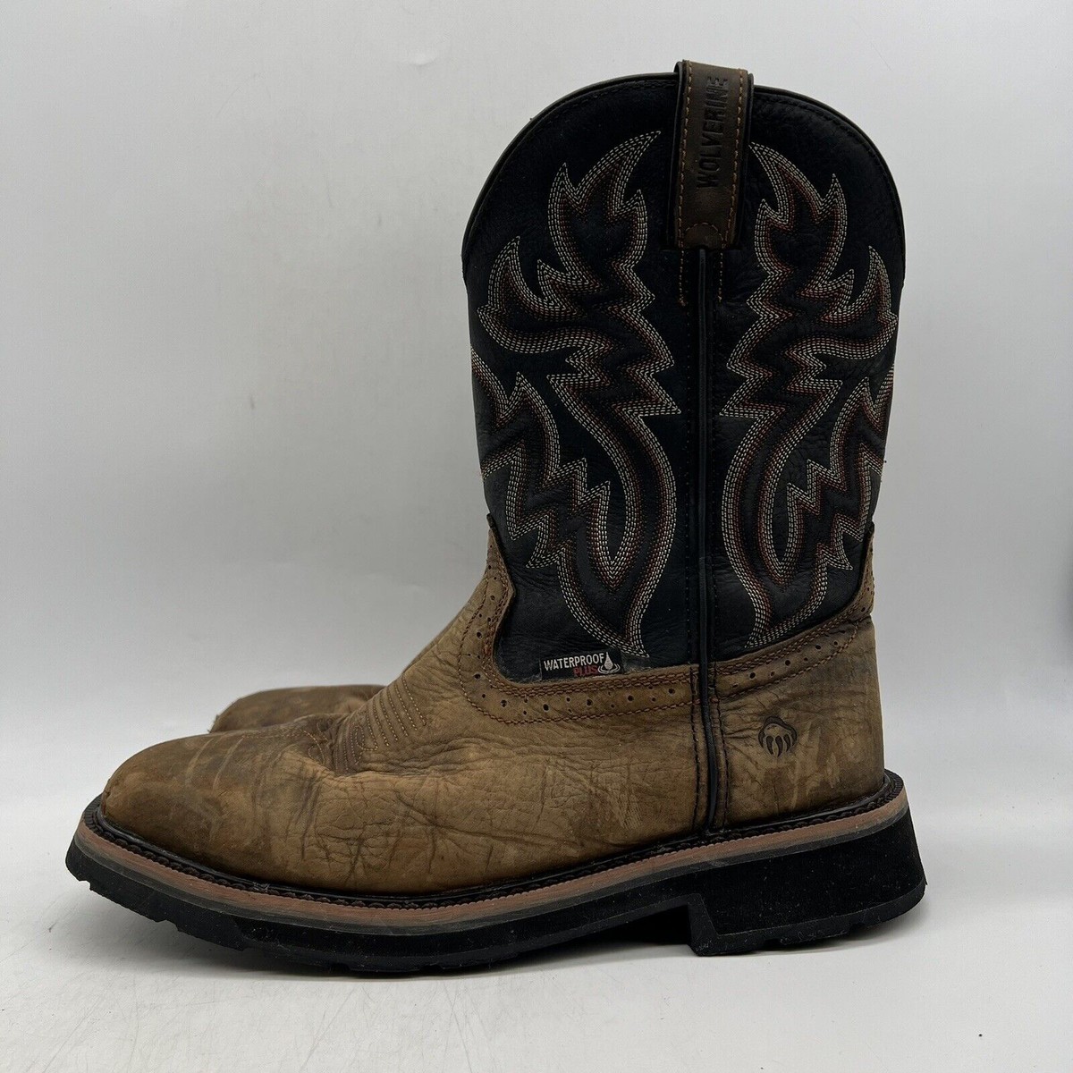 Wolverine Brown Leather Mid-Calf Boots Amazon.com | Wolverine Men main image 3