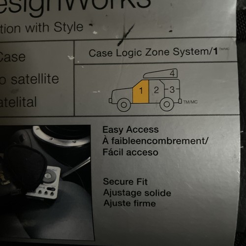 Case Logic Satellite Radio Case Design Works Case Logic Zone System/1 - Picture 5 of 8
