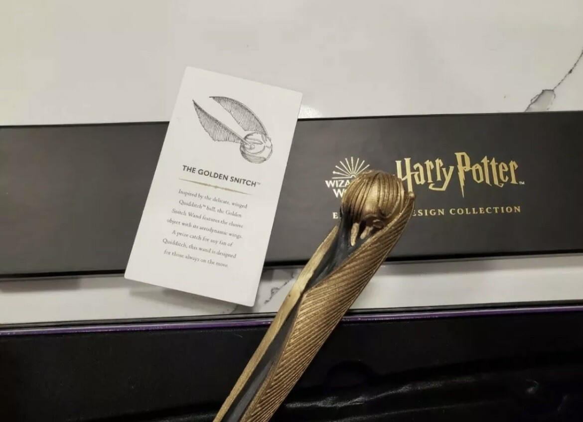 Harry Potter Golden Snitch Wand New York City Flagship Exclusive eBay