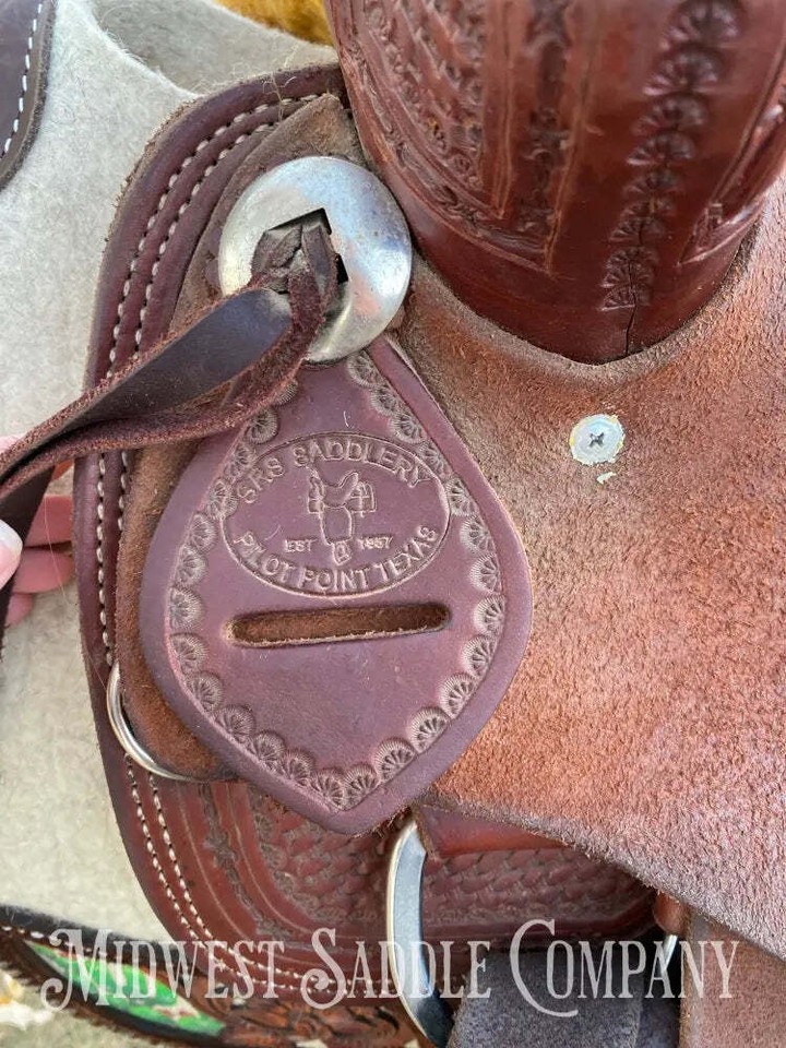 12” SRS Saddlery Youth Western Ranch Roping Saddle | eBay