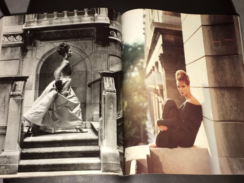 LINDA EVANGELISTA Turlington SCHIFFER Vogue Magazine Italia September 1991 VTG - Picture 4 of 7