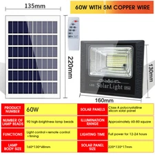 Outdoor LED Solar Panel Powered Lights Pendant Ceiling Lamp for Garden Shed Barn