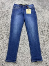 Democracy Jeans Women 2 AB Solution Ankle Skimmer Slim Fit Stretch Denim NWT