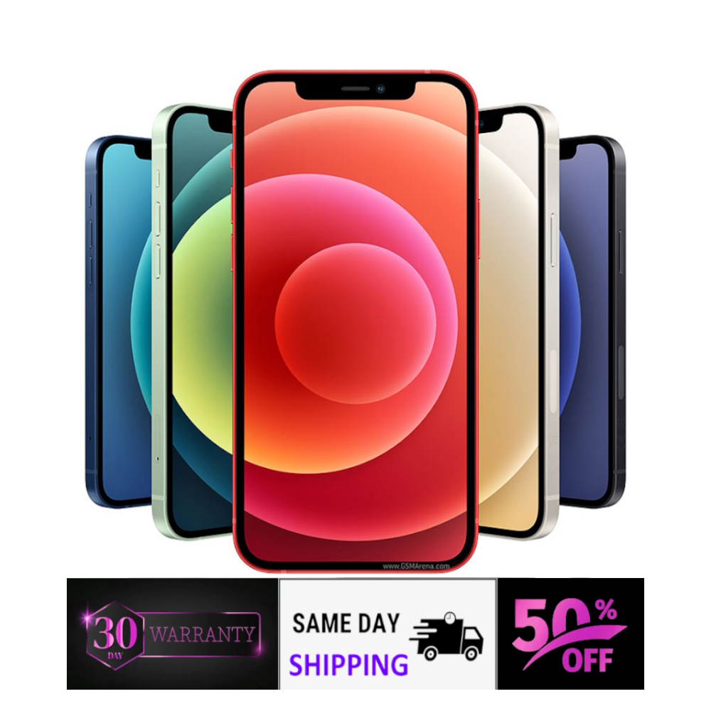 Apple iPhone 12 128GB 64GB GSM Unlocked T-Mobile Verizon