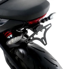 R&G Racing Black Tail Tidy License Plate Holder For 2024-24 Triumph Daytona 660