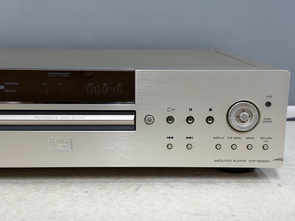 Sony DVP-NS900V DVD/SACD/CD Universal Player Silver Confirmed