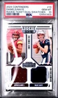 2024 Contenders Rookie Ticket Dual Swatches Drake Maye/Jayden Daniels RC