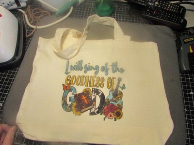 Christian tote bag