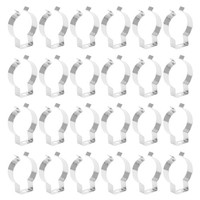 120Pcs T8 Led GlüHbirnen U Clips Halter LeuchtstoffröHrenlampenhalterung L4N7