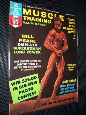September, 1967  Muscle Training ~ bodybuilder poster Dave Draper