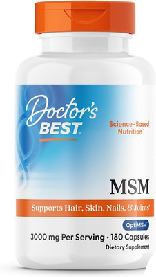 MSM Supplement Capsules for Men & Women - Supports Hair, Skin, Nails, Joint Heal
