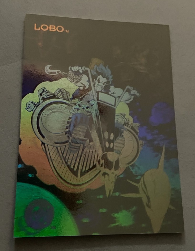1993 SkyBox DC Cosmic Teams Holograms # DCH13 Lobo