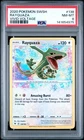 2020 POKEMON SWORD & SHIELD VIVID VOLTAGE #138 RAYQUAZA PSA 8