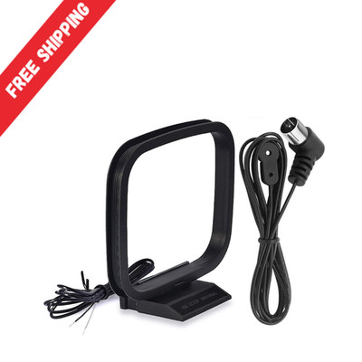 75 Ohm FM Antenna FM Antenna and AM Loop Antenna for Pioneer Onkyo Yamaha Mar...