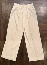 VTG St. John Collection by Marie Santana Knit Pants Cream Pull On High Rise 8