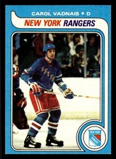 1979-80 Topps Carol Vadnais #145 - New York Rangers - EX