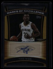 2025-26 Topps Basketball - Yves Missi Marks of Excellence Gold Rainbow 10/50