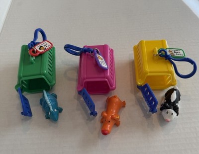 Sonic Wacky Pack kids meal toy PET KEEPERS carrier kennel with