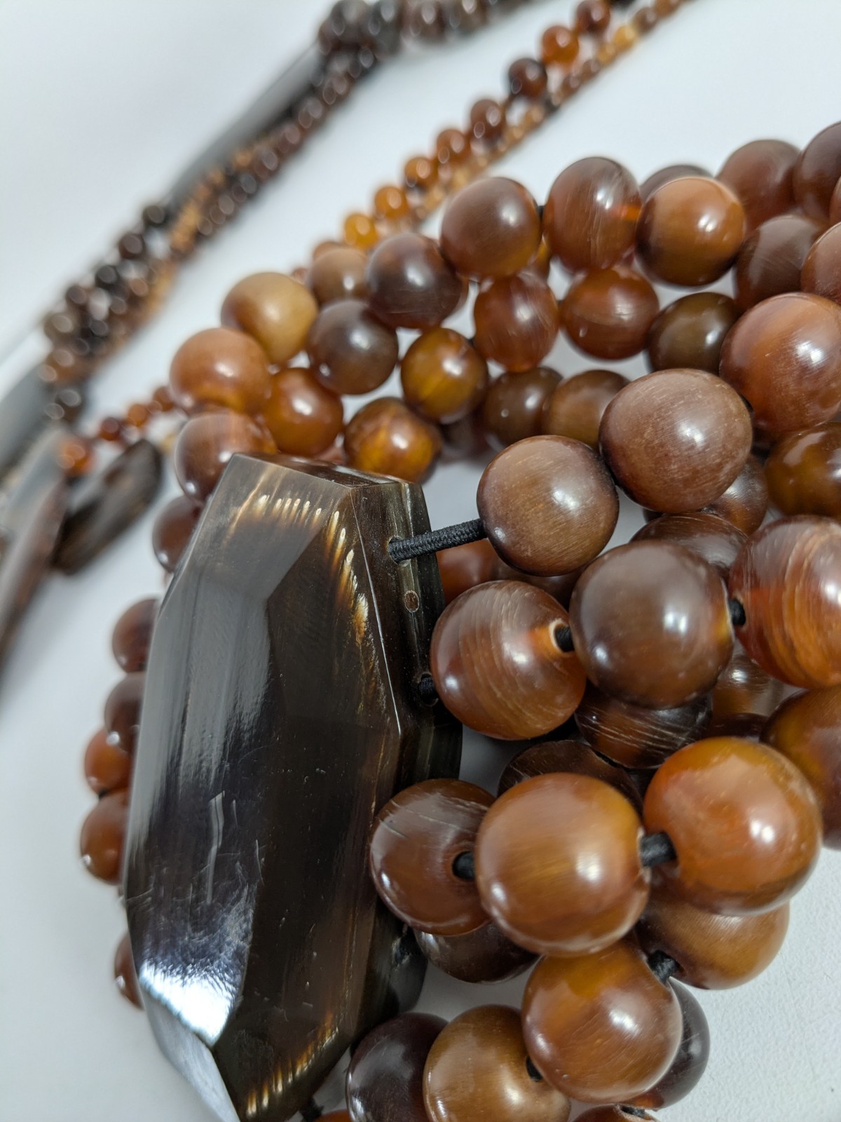 UnSigned Statement Runway Necklace &Bracelet Gerd… - image 14