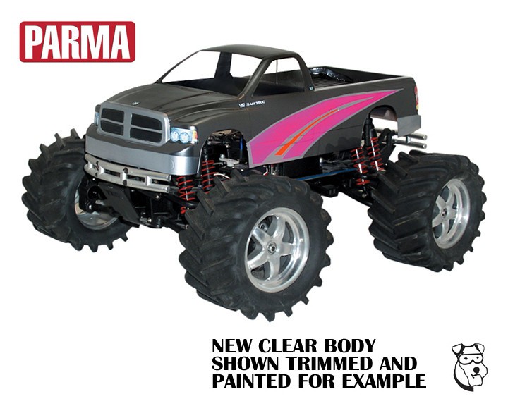 10123 1/10 PARMA '02 DODGE RAM Truck CLEAR RC Body | eBay
