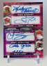 2025 Baseball Nation Schmidt / Rolen / Schilling / Rose Sparkles Pink Auto #1/1